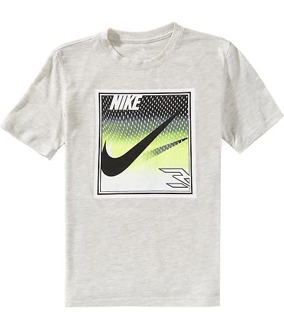 3BRAND By Russell Wilson Big Boys Short Sleeve Pop Mesh Box T-Shirt