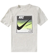 3BRAND By Russell Wilson Big Boys Short Sleeve Pop Mesh Box T-Shirt