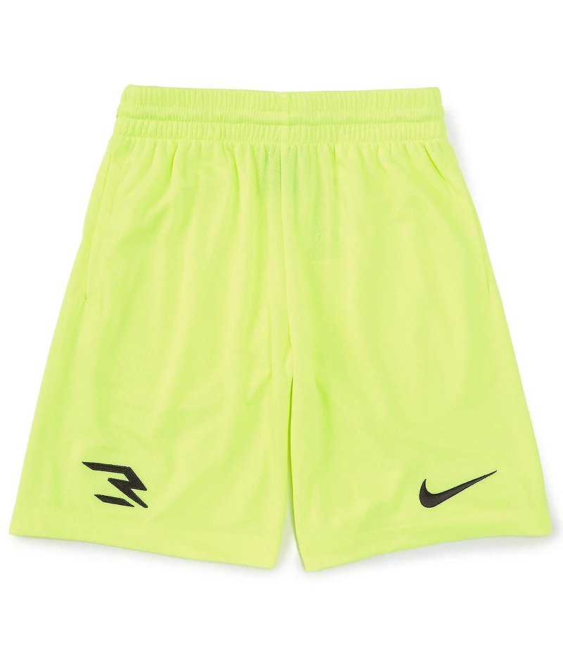 Nike 3BRAND By Russell Wilson Big Boys Badge Mesh Athletic Shorts