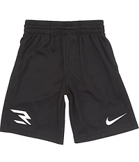 Nike 3BRAND By Russell Wilson Big Boys Badge Mesh Athletic Shorts