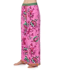 40 Winks Bohemian Floral Print Coordinating Pajama Pants