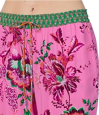 40 Winks Bohemian Floral Print Coordinating Pajama Pants