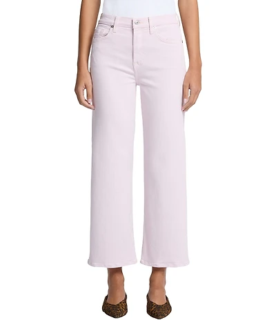 7 For All Mankind Cropped Alexa High Rise Cropped Jeans
