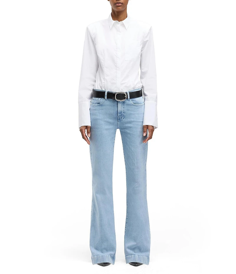 7 For All Mankind Slim Illusion Tailorless Dojo Denim Jeans