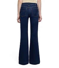 7 For All Mankind Dojo Tailorless Mid-Rise Flare Leg Denim Jeans