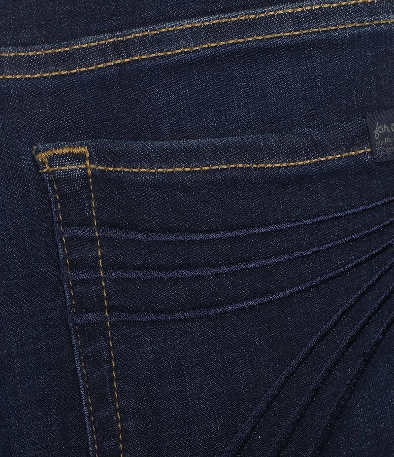 7 For All Mankind Dojo Tailorless Mid-Rise Flare Leg Denim Jeans