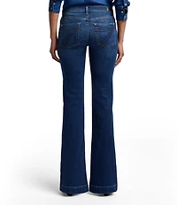 7 For All Mankind Dojo Full Length Flare Denim Jeans