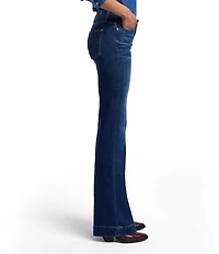 7 For All Mankind Dojo Full Length Flare Denim Jeans