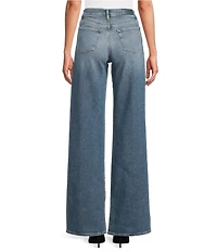 7 For All Mankind Lotta High Rise Wide leg Jeans
