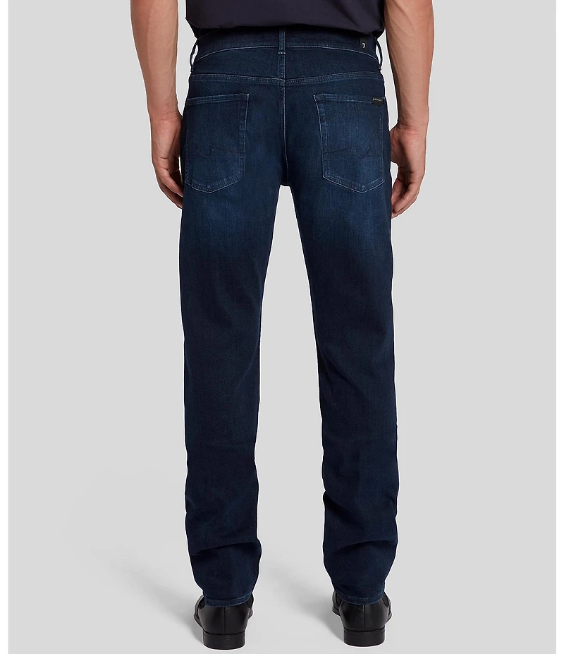 7 For All Mankind Straight Fit Eco Dark Jeans