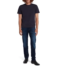7 For All Mankind Straight Fit Eco Dark Jeans