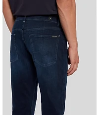 7 For All Mankind Straight Fit Eco Dark Jeans
