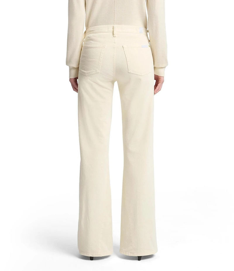 7 For All Mankind Twisted Dojo Tailorless Mid Rise Flare Leg Pants