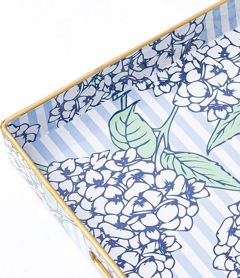 8 Oak Lane Hydrangea Stem Square Tray