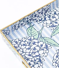8 Oak Lane Hydrangea Stem Square Tray