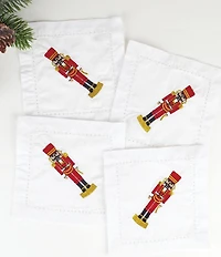 8 Oak Lane Nutcracker Cocktail Napkins, Set of 12