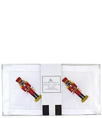 8 Oak Lane Nutcracker Cocktail Napkins, Set of 12