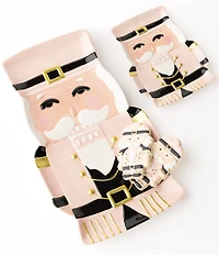 8 Oak Lane Pink Nutcracker Platter