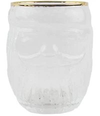 8 Oak Lane Santa Stemless Novelty Drinking Glass, Set of 4