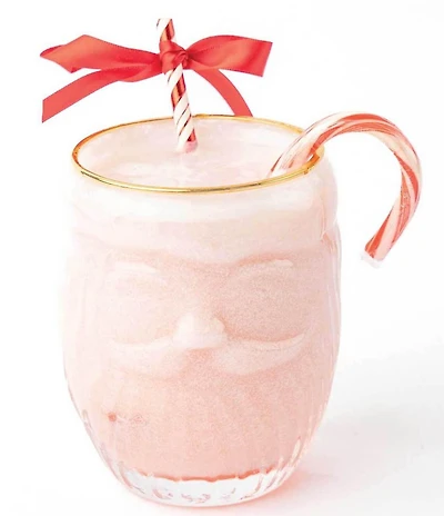 8 Oak Lane Santa Stemless Novelty Drinking Glass, Set of 4