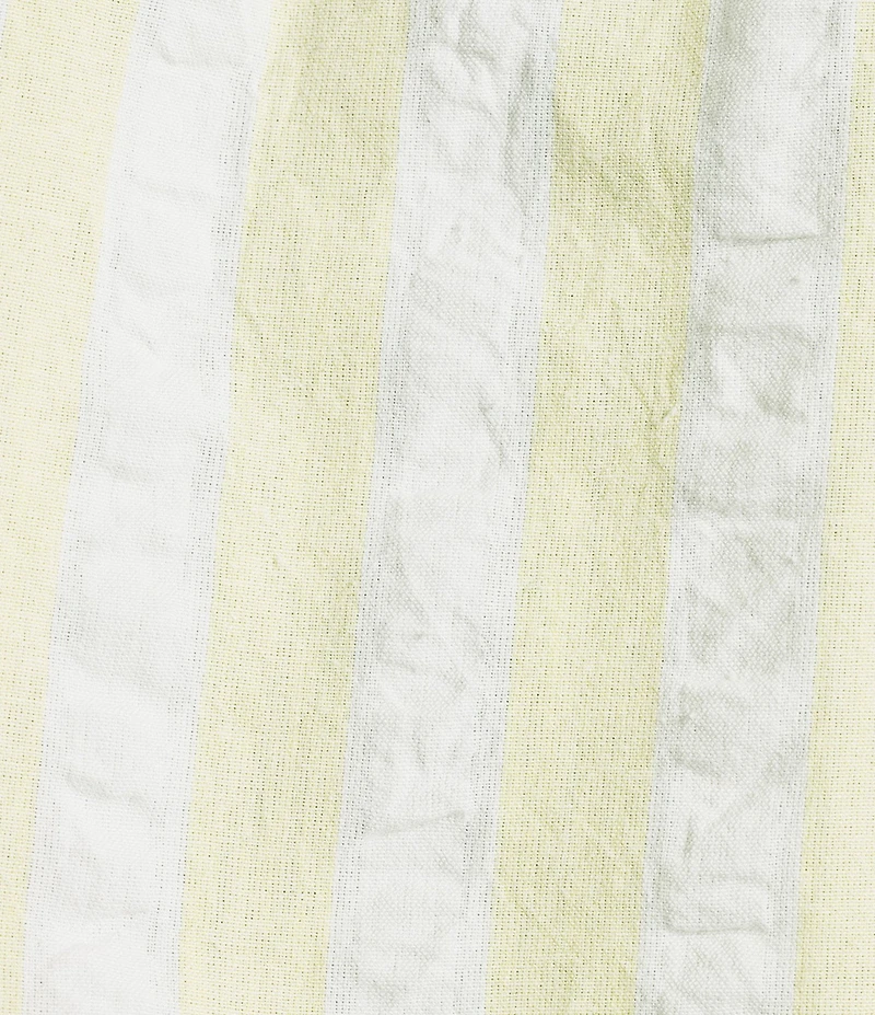 8 Oak Lane Sleeveless Tie Top Woven Striped Shorty Pajama Set