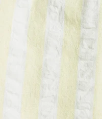 8 Oak Lane Sleeveless Tie Top Woven Striped Shorty Pajama Set