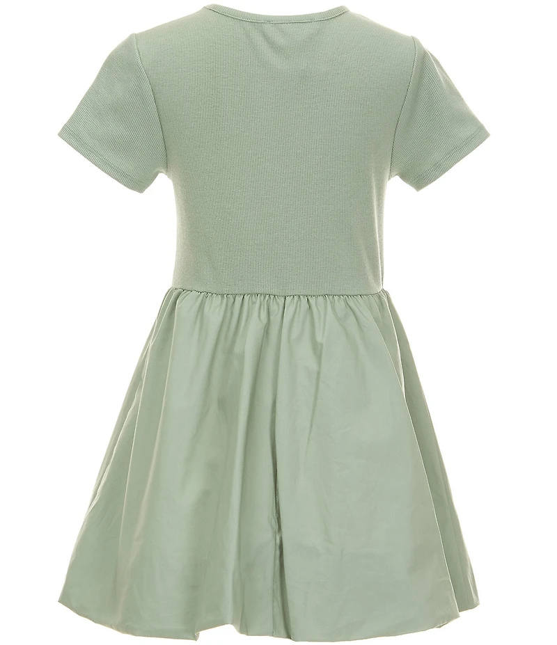 A Loves A Big Girls Short Sleeve Bubble Dress
