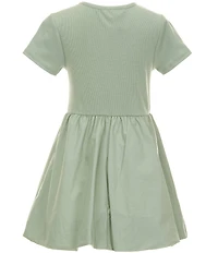 A Loves A Big Girls Short Sleeve Bubble Dress