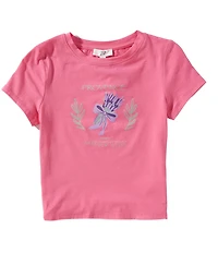 A Loves A Big Girls Short Sleeve Provence Graphic T-Shirt