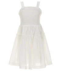 A Loves A Big Girls Sleeveless Smocked Dress