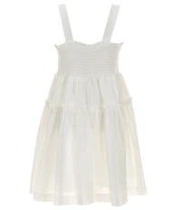 A Loves A Big Girls Sleeveless Smocked Dress
