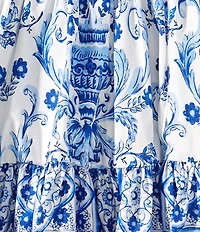 A Loves A Big Girls Tiered Pull-On Skirt