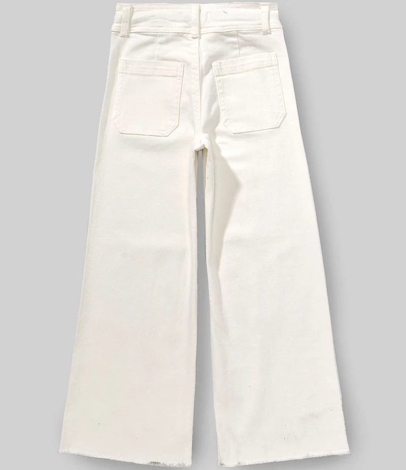 A Loves A Big Girls Wide Leg Denim Pants