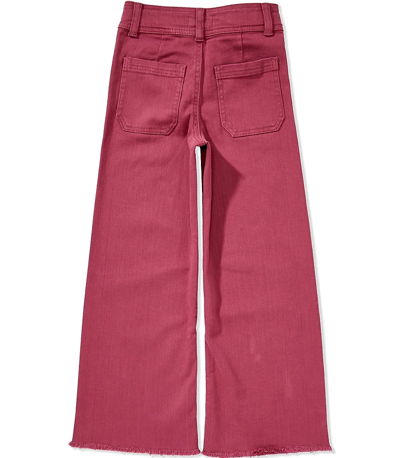 A Loves A Big Girls Wide Leg Denim Pants