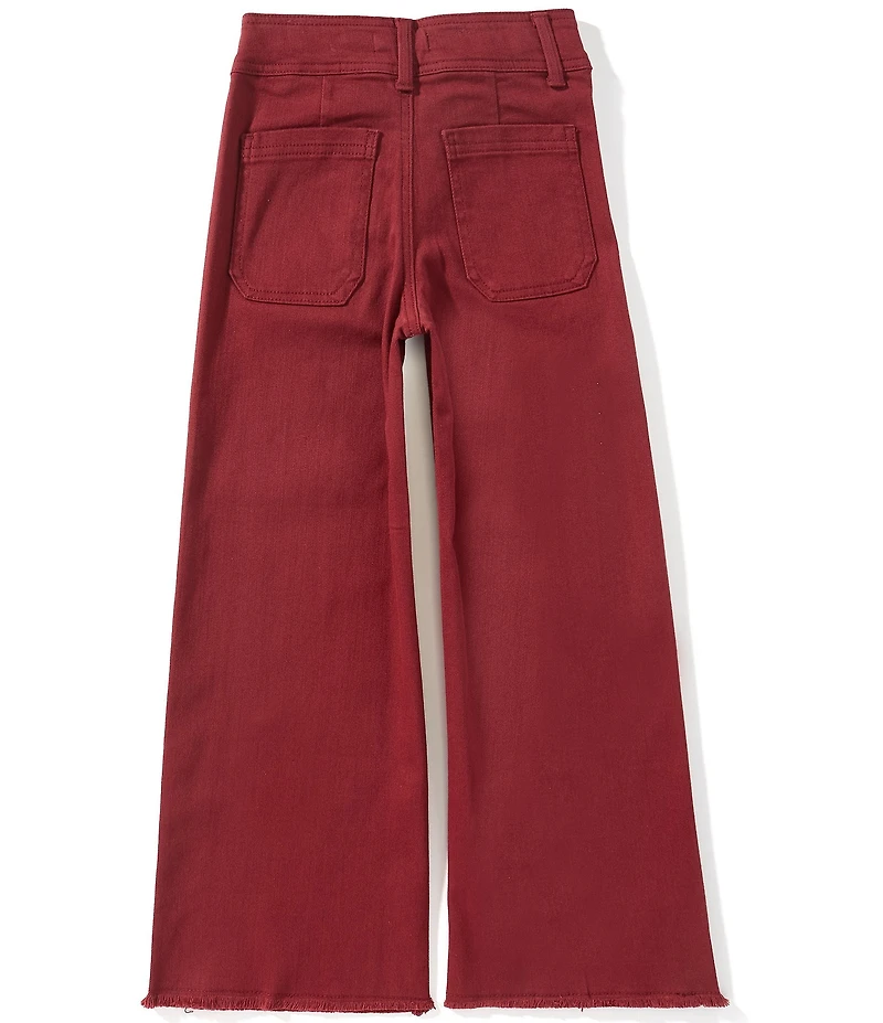 A Loves A Big Girls Wide Leg Denim Pants