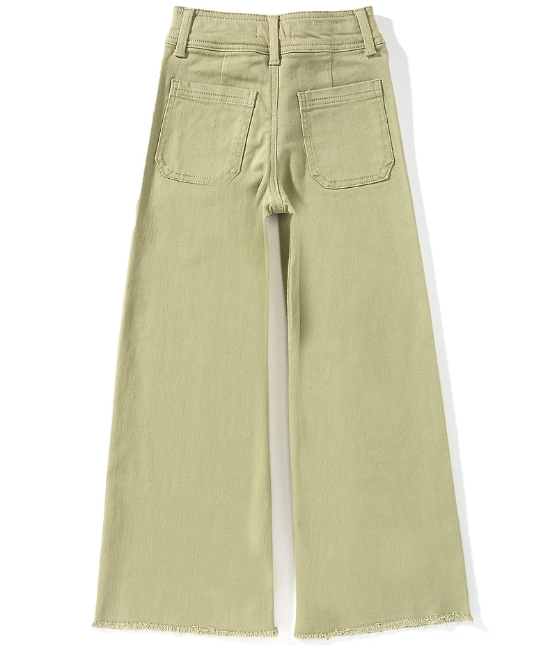 A Loves A Big Girls Wide Leg Denim Pants