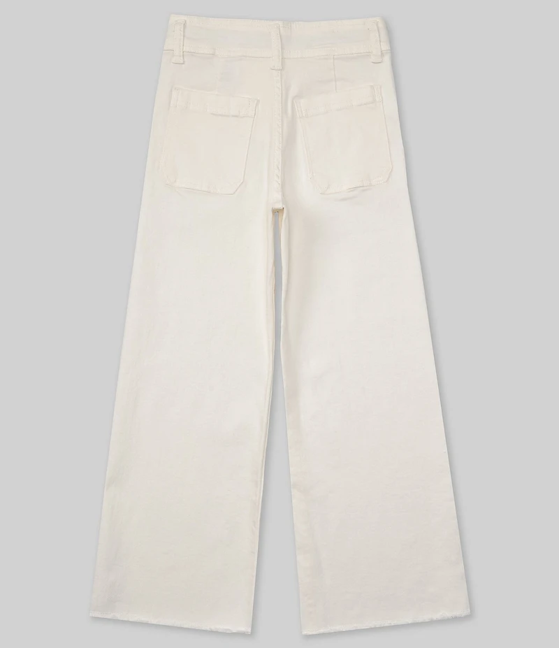A Loves A Big Girls Wide Leg Denim Pants
