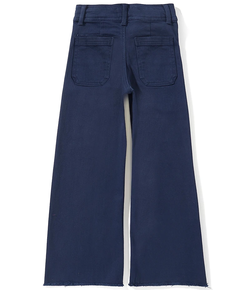 A Loves A Big Girls Wide Leg Denim Pants