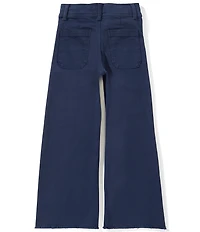 A Loves A Big Girls Wide Leg Denim Pants