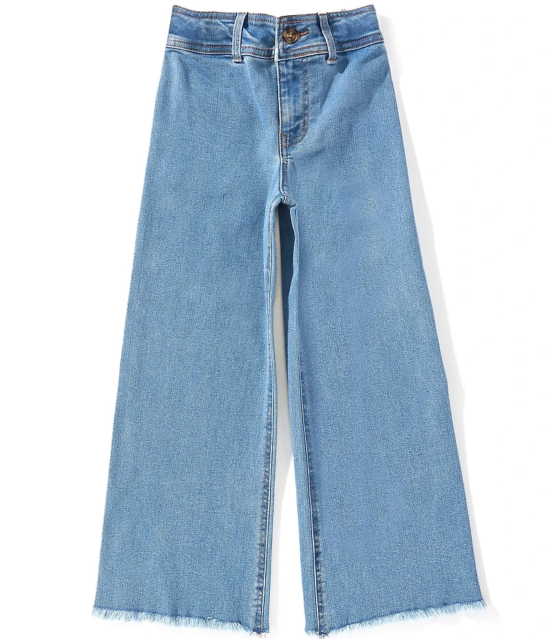 A Loves A Big Girls Wide Leg Denim Pants