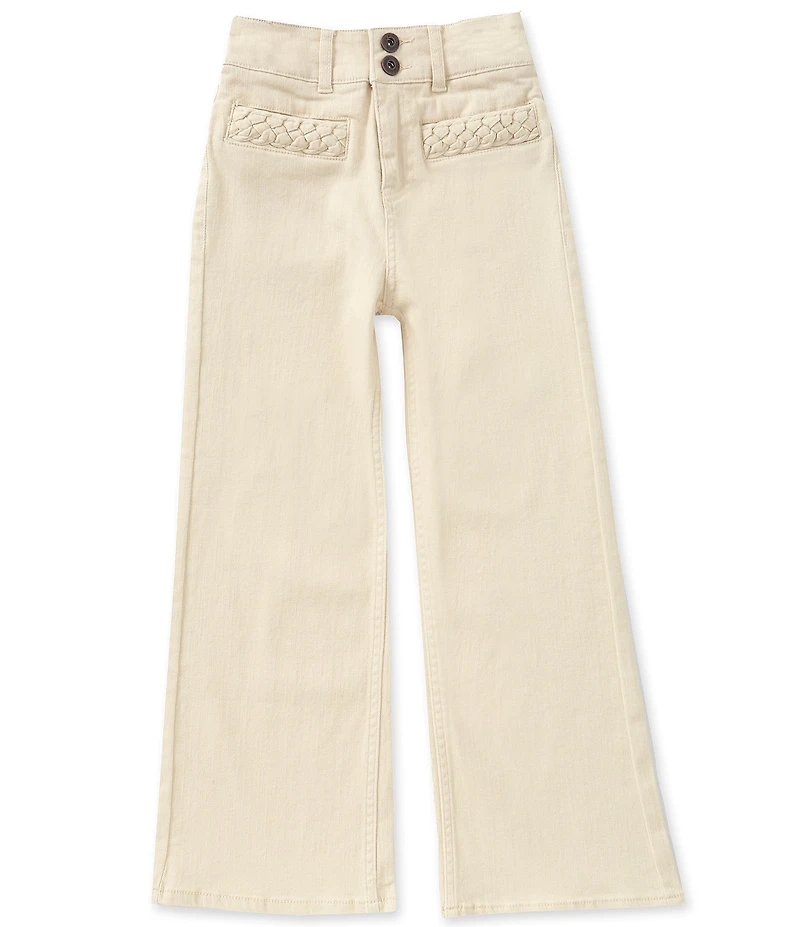 A Loves A Big Girls Braided Pocket Denim Jeans