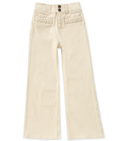 A Loves A Big Girls Braided Pocket Denim Jeans