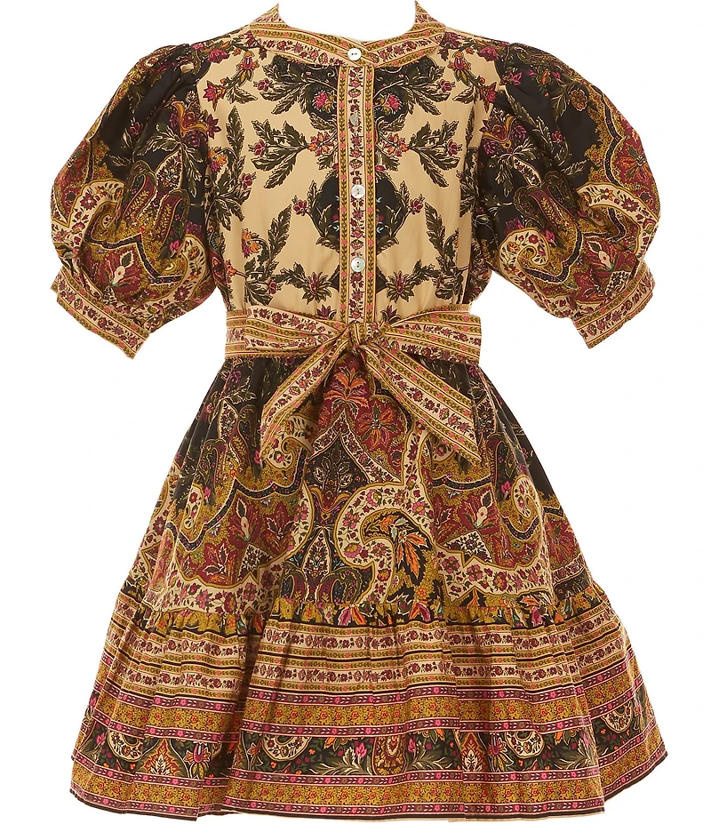 A Loves A Big Girls Bubble Sleeve Dress