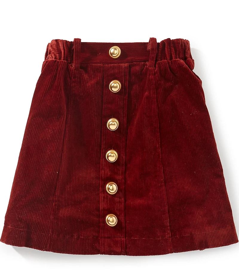 A Loves A Big Girls Corduroy A Line Skirt