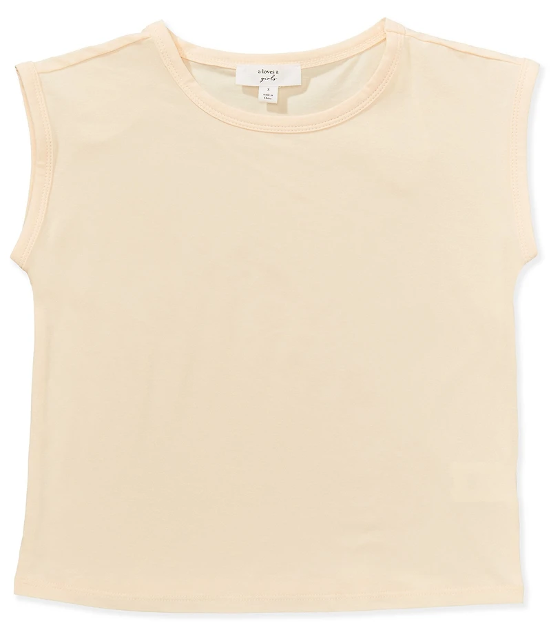 A Loves A Big Girls Relaxed Fit Sleeveless Top