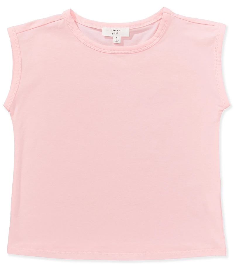 A Loves A Big Girls Relaxed Fit Sleeveless Top