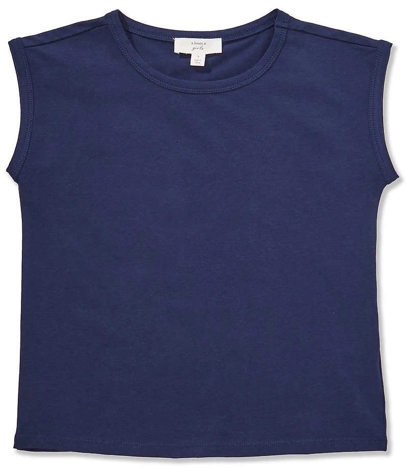 A Loves A Big Girls Relaxed Fit Sleeveless Top