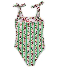 A Loves A Big Girls Reversible Bandeau One-Piece Swimsuit