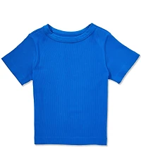 A Loves A Big Girls Ribbed Knit T-Shirt