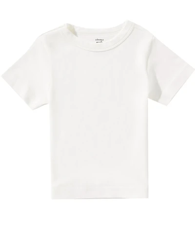 A Loves A Big Girls Ribbed Knit T-Shirt